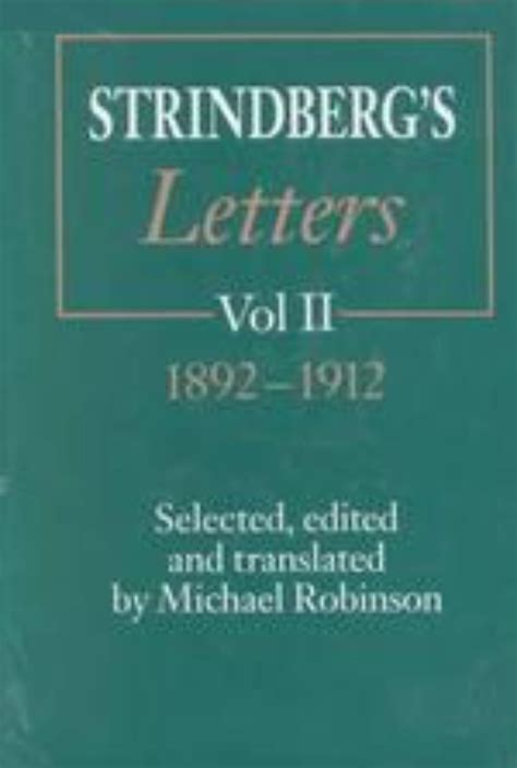 Strindberg's Letters Reader