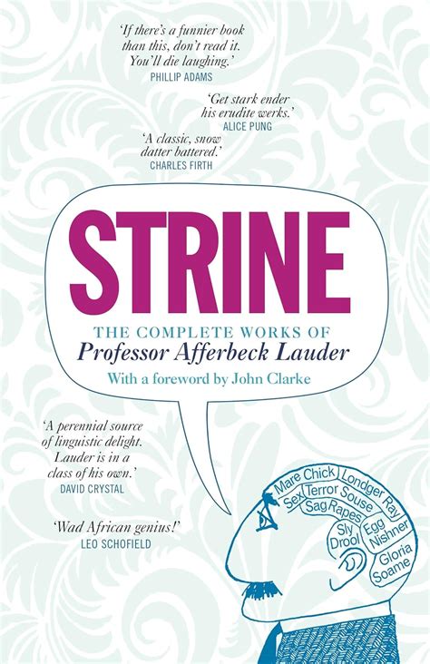 Strine: The Complete Works Of Professor Afferbeck Lauder Ebook Doc