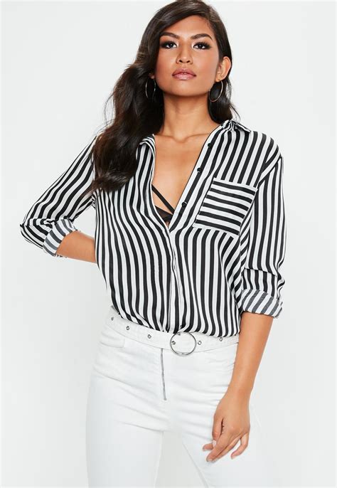 Striped Black and White Shirt: A Timeless Classic with Endless Versatility