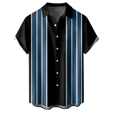 Striped Button-Up Shirt Short Sleeve: A Timeless Classic for Summer