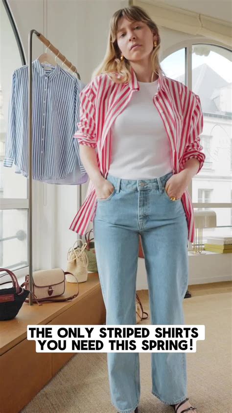 Striped Red Shirts: Elevate Your Wardrobe with Chic and Versatile Style