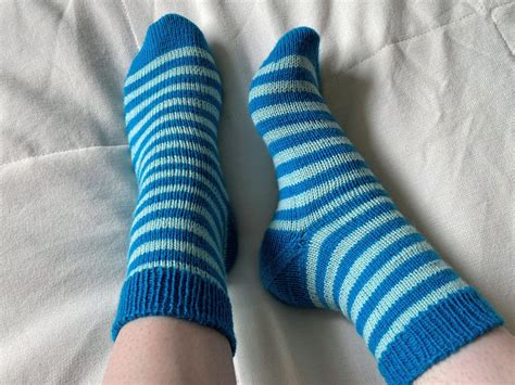 Striped Sock Knitting Pattern Kindle Editon