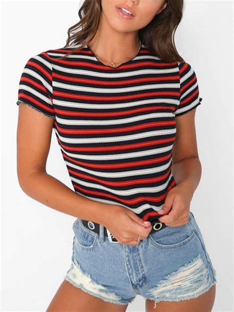 Striped Tee Shirt Women: The Epitome of Casual Chic