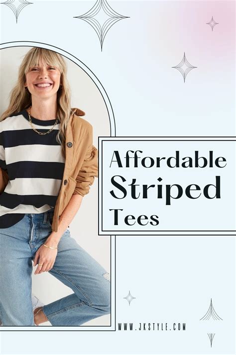 Striped Tee Shirts: A Versatile Wardrobe Staple