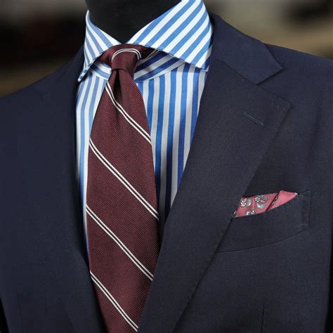 Striped Tie with Striped Shirt: A Look That's Both Classic and Modern