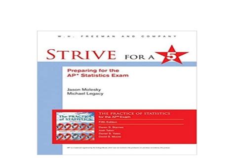 Strive for a 5 Preparing for the AP Statistics Exam Epub