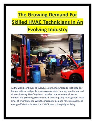 Strong Demand for Skilled Technicians
