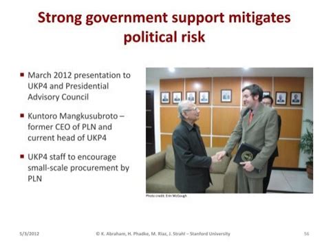 Strong Government Support: