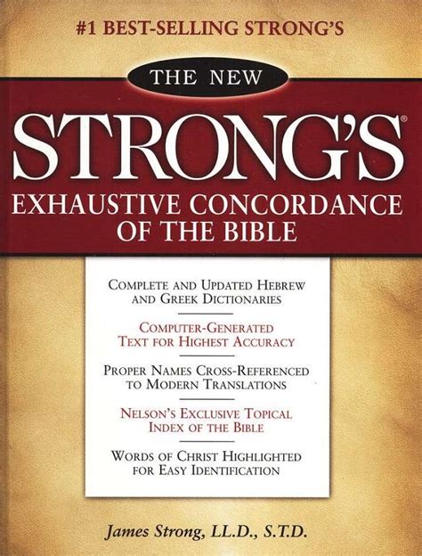 Strong s Exhaustive Concordance To The Bible Complete With Cd Rom Kindle Editon