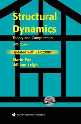 Structural Dynamics Theory and Computation 5th Edition Kindle Editon