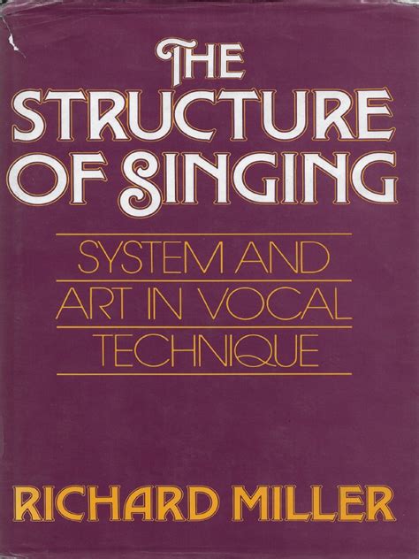 Structure Of Singing Miller Ebook Kindle Editon