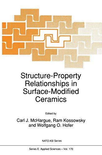 Structure-Property Relationships in Surface-Modified Ceramics 1st Edition PDF