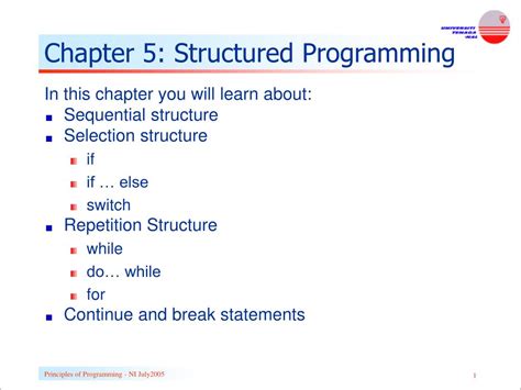 Structured Programming & Computer Graphics PDF