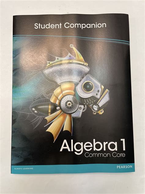 Student Companion Workbook Algebra 1 Answers Reader