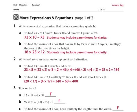 Student Edition Answer Key Mathnmind Reader