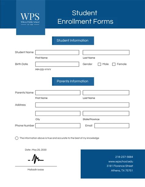 Student Enrollment: