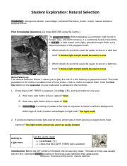 Student Exploration Natural Selection Answers Epub