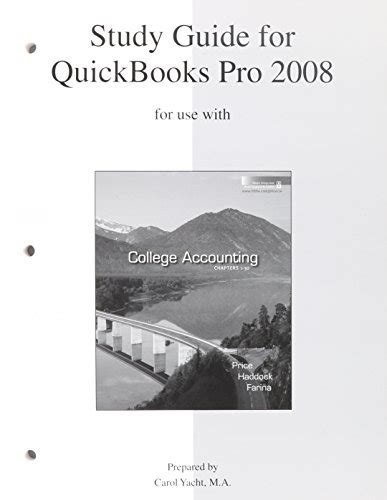 Student Guide with Quickbooks Pro 2014 to accompany College Accounting PDF