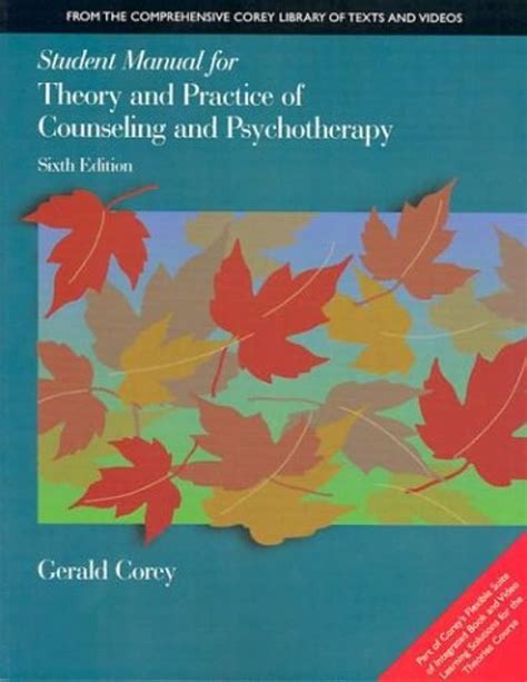 Student Manual for Theory and Practice of Counseling and Psychotherapy Workbook Kindle Editon