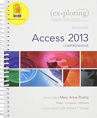 Student Reference Cards for Exploring Microsoft Access 2013 Comprehensive Doc