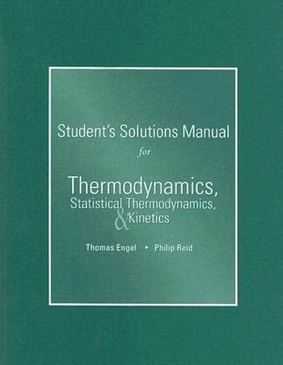 Student S Solutions Manual For Thermodynamics Statistical Kindle Editon