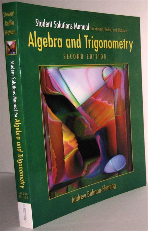 Student Solutions Manual Algebra And Trigonometry Ebook Doc