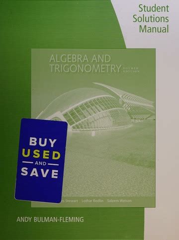 Student Solutions Manual For Algebra And Trigonometry A Reader