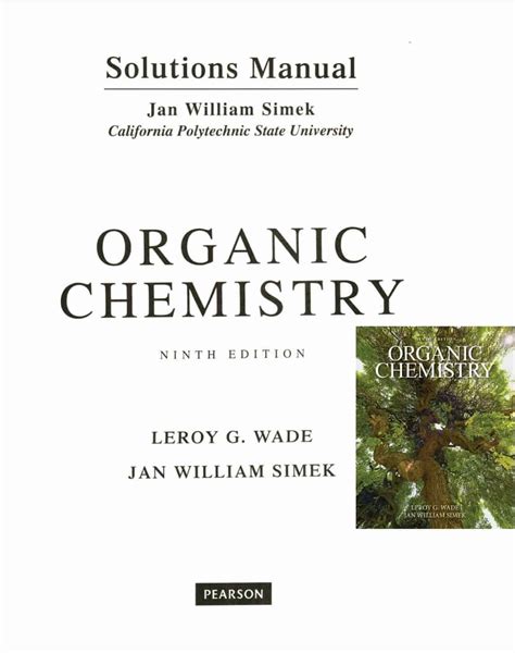 Student Solutions Manual For Organic Chemistry Wade PDF