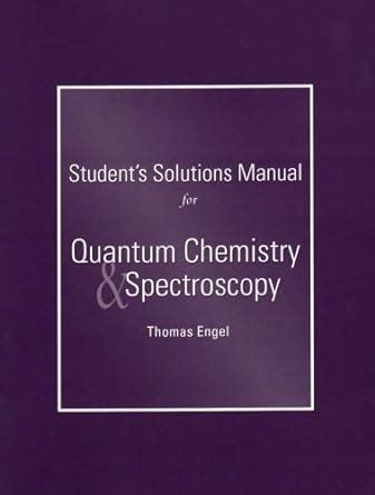 Student Solutions Manual For Quantum Chemistry Doc