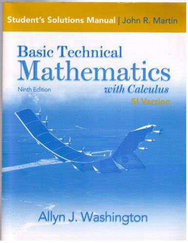 Student Solutions Manual For Technical Calculus With Reader