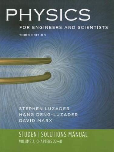 Student Solutions Manual Physics For Scientists And Engineers Epub