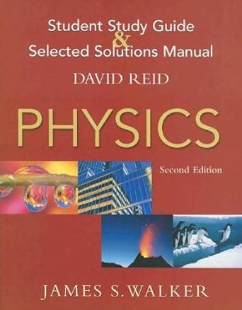 Student Study Guide and Selected Solutions Manual Physics PDF
