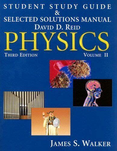 Student Study Guide and Selected Solutions Manual Physics PDF