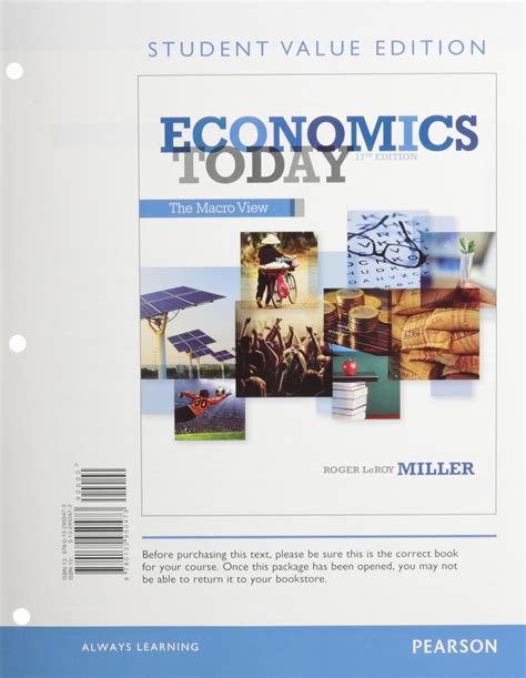 Student Value Edition for Economics Today The Macro Viewplus MyEconLab plus eBook 1-semester Student Access Kit 14th Edition Epub