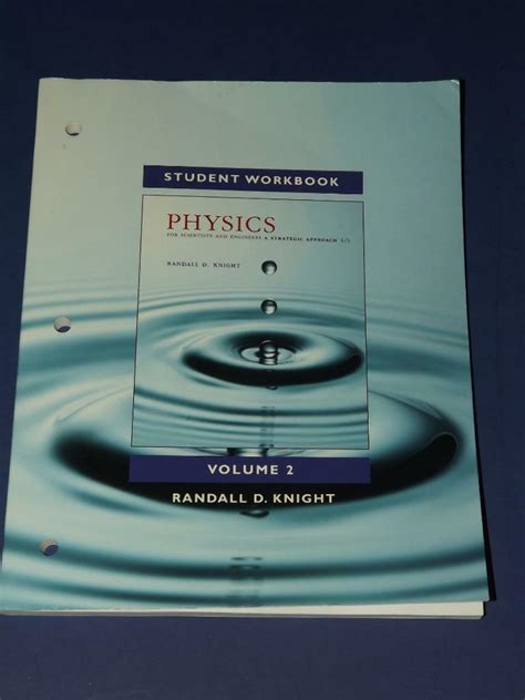 Student Workbook for Physics for Scientists and Engineers: A Ebook PDF