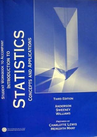 Student Workbook to Accompany Statistics Doc