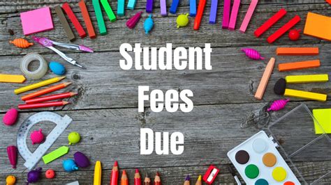 Student fees: