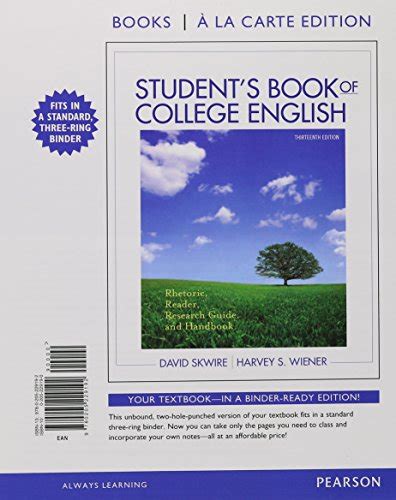 Student39s Book Of College English 13th Edition Answers Epub