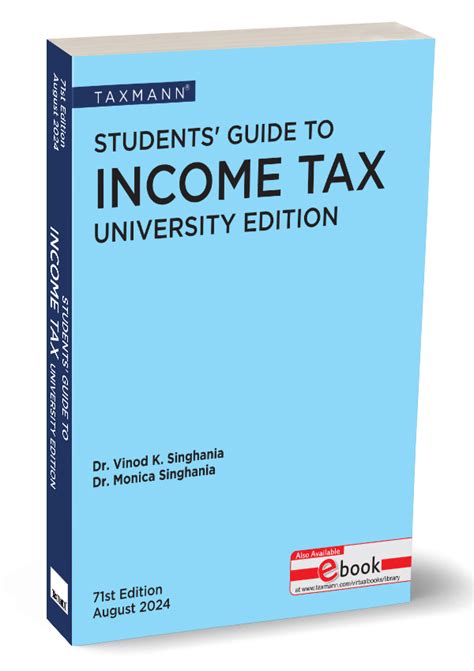 Students Guide to Income Tax (University Edition) Kindle Editon