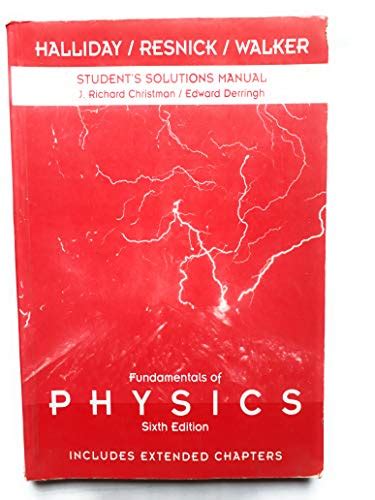 Students Solution Manual Halliday Resnick Doc