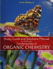 Study Guide And Solutions Mcmurry 7e Kindle Editon