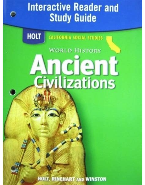 Study Guide Answers World History Ancient Civilizations Kindle Editon