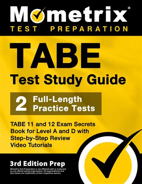 Study Guide For Tabe Test Ebook PDF