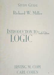 Study Guide Introduction to Logic Tenth Edition Reader