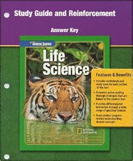 Study Guide Reinforcement Answer Key For Glencoe Life Science Epub