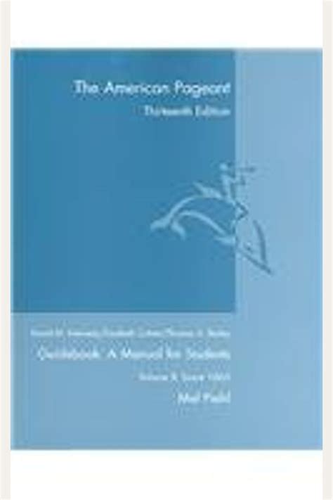 Study Guide for American Pageant Vol II Since 1865 Doc