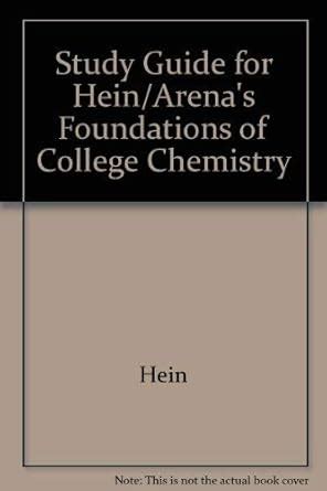 Study Guide for Hein and Arena&a PDF