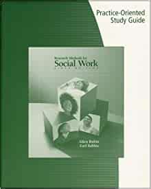 Study Guide for Rubin Babbie s Research Methods for Social Work 6th Kindle Editon