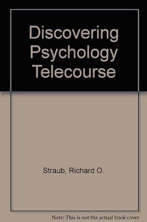 Study Guide for the Discovering Psychology Telecourse to accompany Myers Exploring Psychology 5e PDF