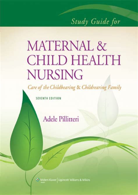 Study Guide to Accompany Child Health Nursing Care of the Child and Family Epub